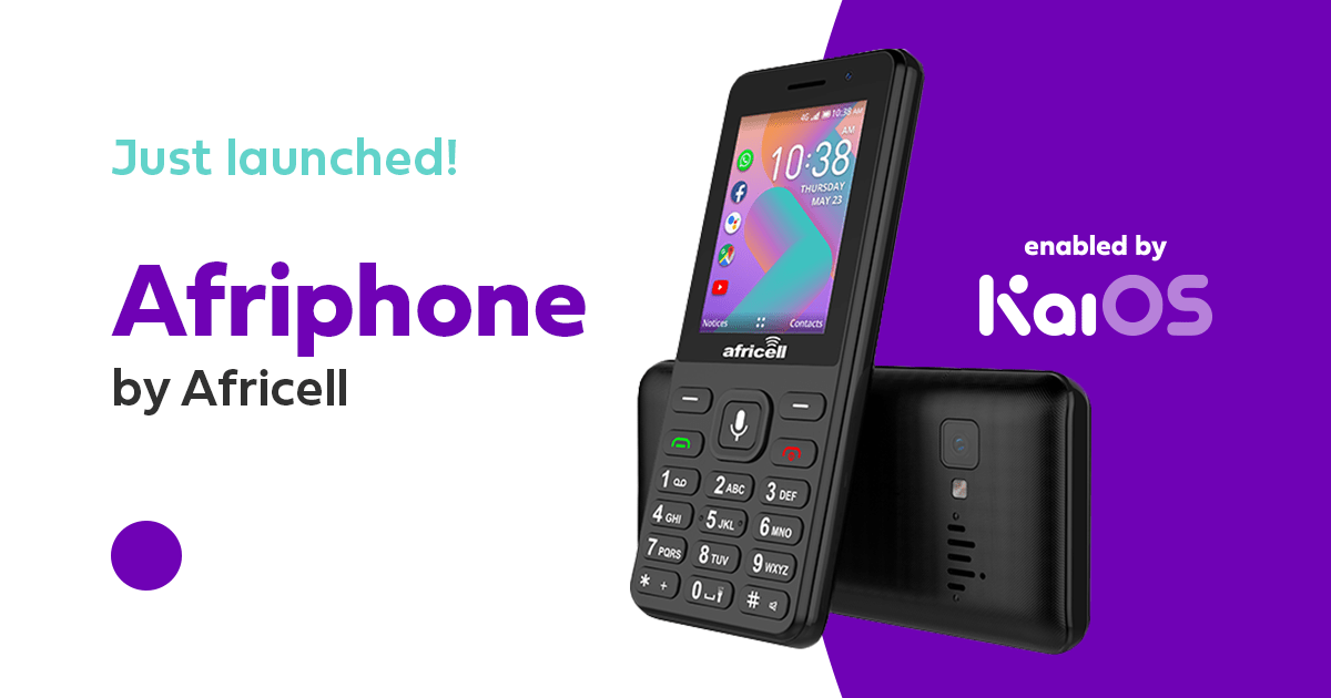 Africell launches first 3G smart feature phone to run on KaiOS