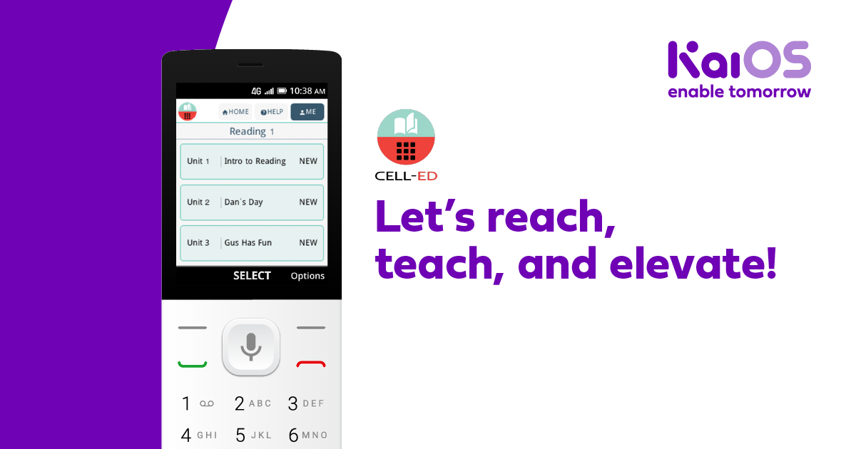 KaiOS Technologies joins Cell-Ed’s 1 Million Learner Challenge to share free mobile literacy and work readiness courses worldwide