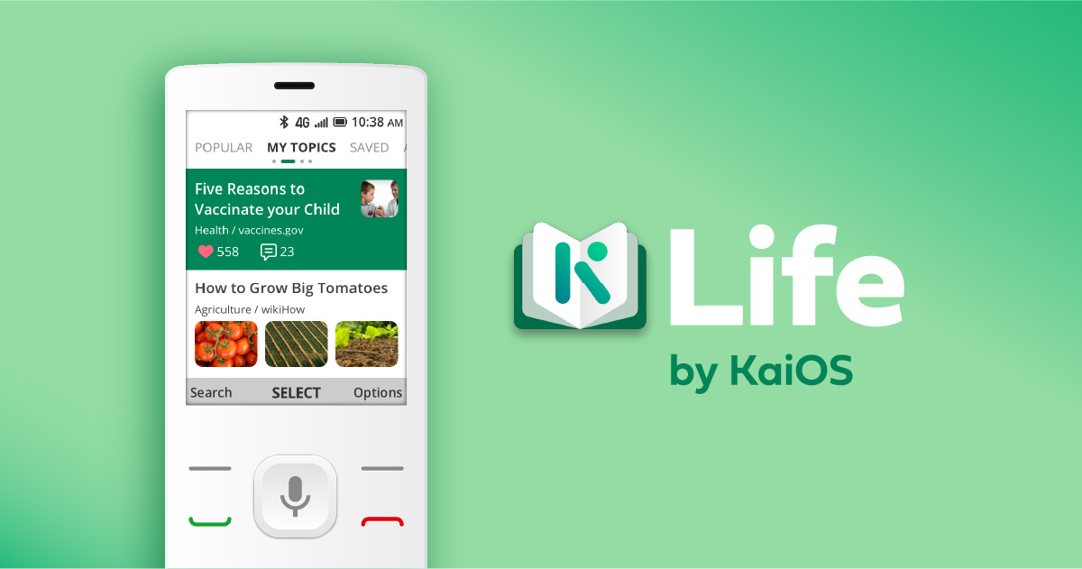 KaiOS launches new version of Life app in 30 countries