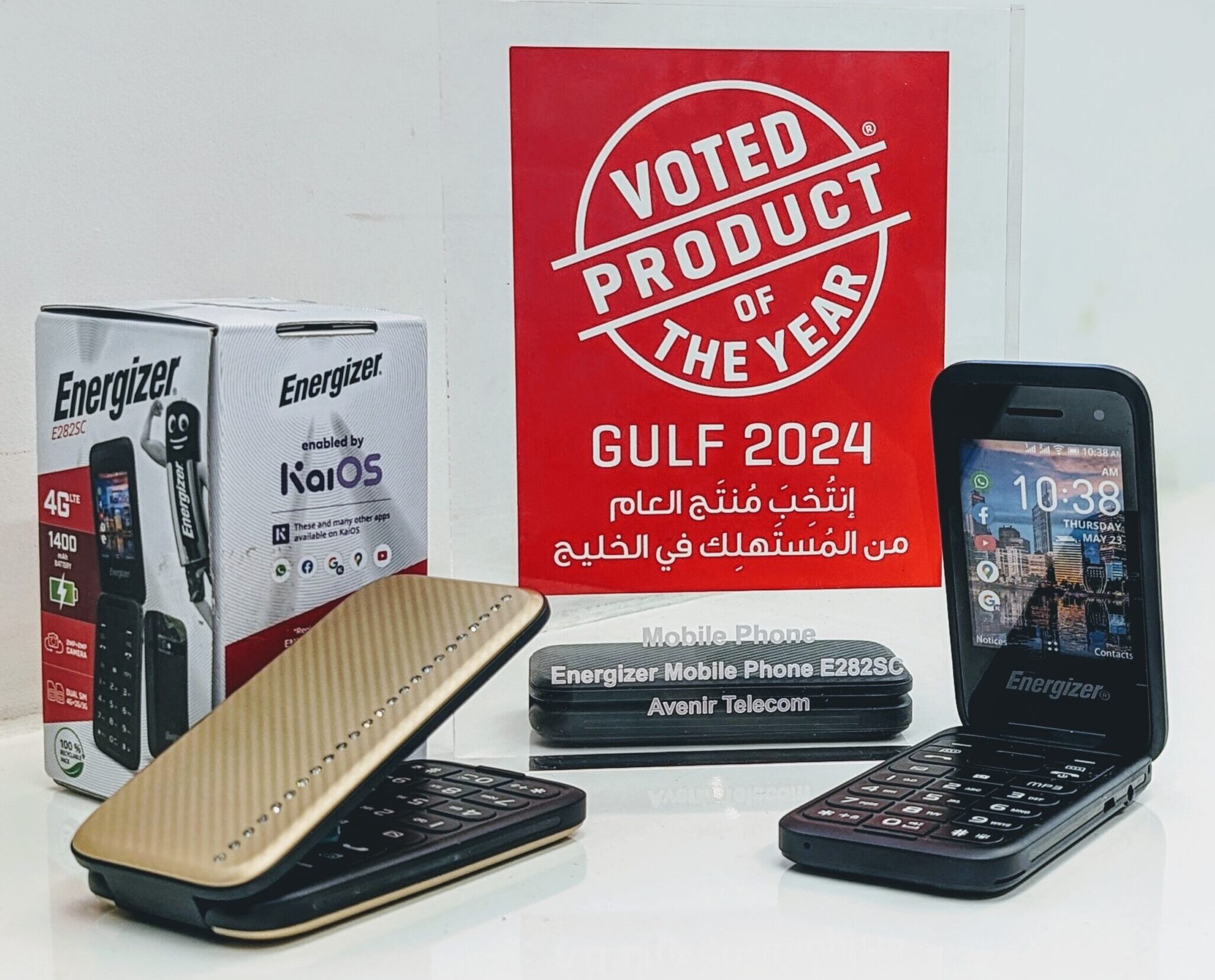 ENERGIZER E282SC, powered by KaiOS, has been voted 2024 Product Of the Year!